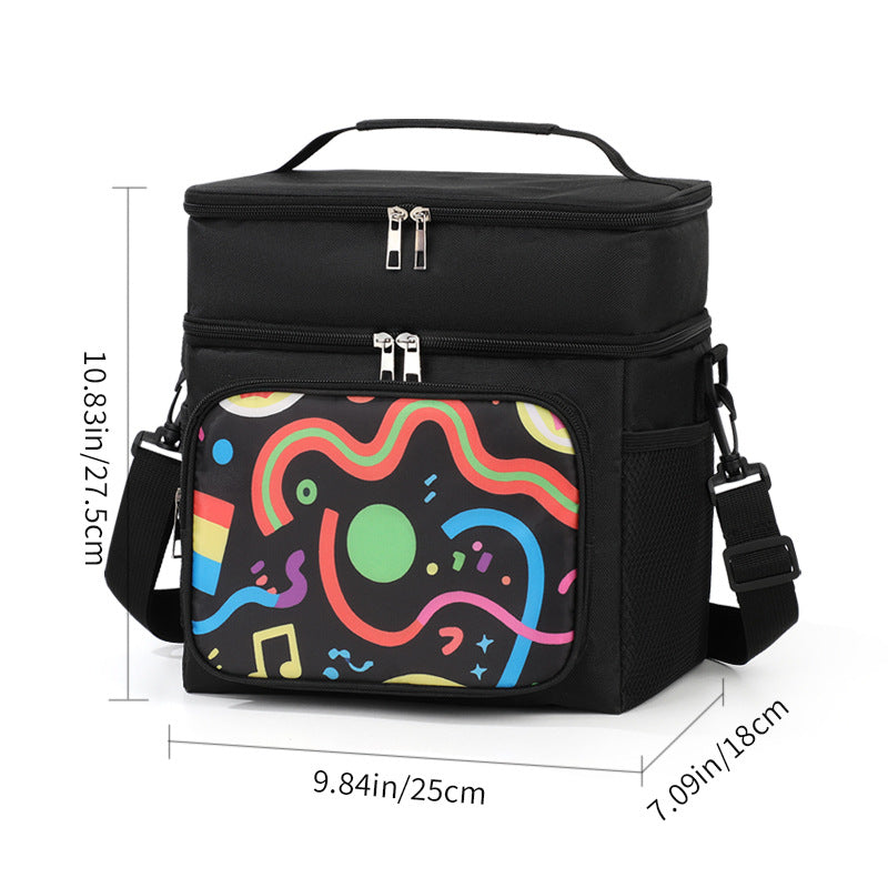 Insulated Floral Lunch Cooler Bag Stornfield