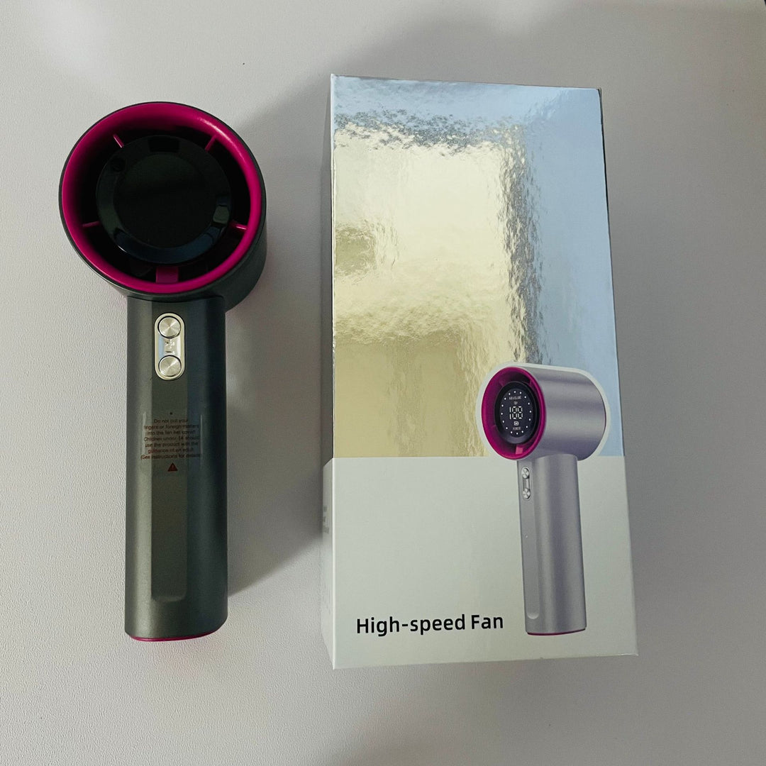 Women Portable High-Performance Fan with LCD Display Stornfield