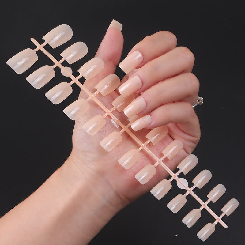 Natural Glossy Press-On Nail Tips Stornfield