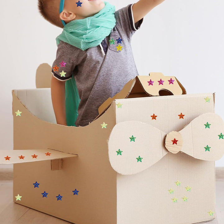 Glittery Star Decorative Stickers Stornfield