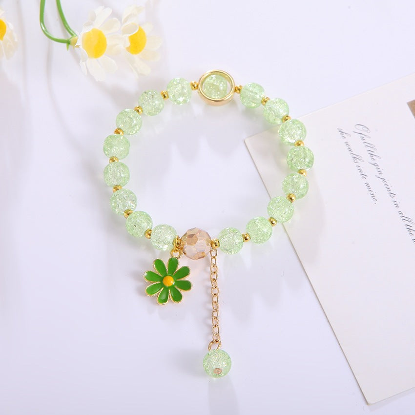 Elegant bracelet with flower pendant Stornfield