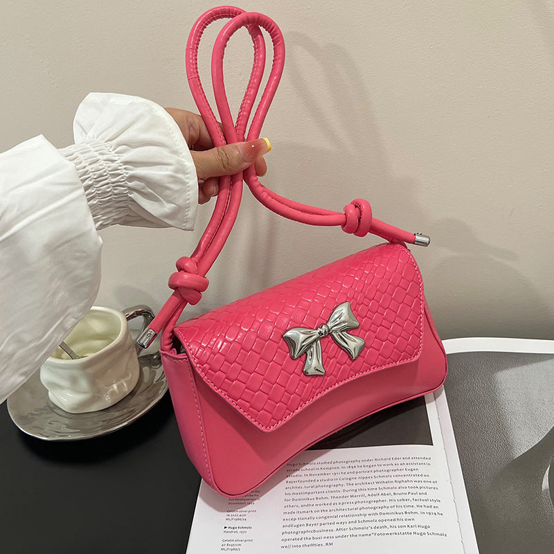 Chic Bow-Detail Handheld Clutch Bag Stornfield
