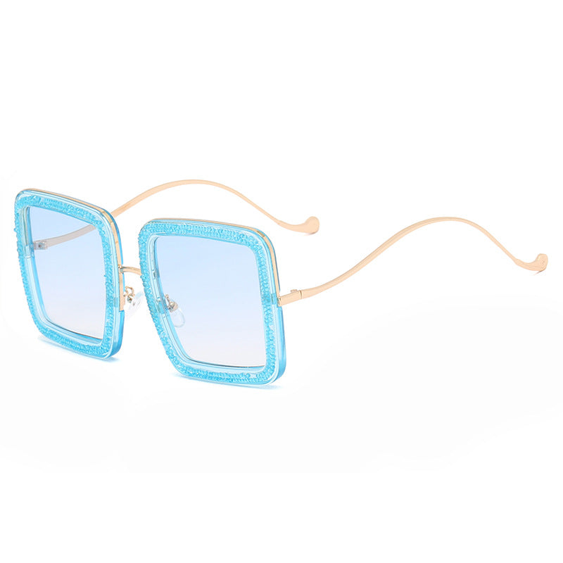 Women's glamorous sunglasses with sparkling crystal frame Stornfield