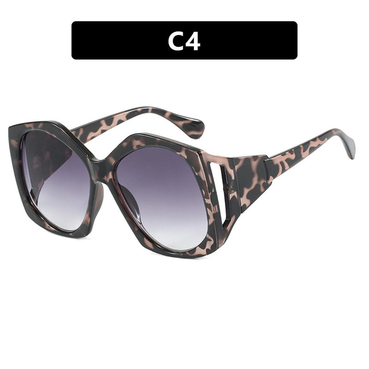 Women oversized sunglasses with futuristic design Stornfield