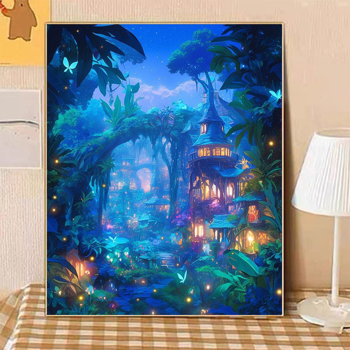 Enchanted Evening Landscape Canvas Art Stornfield