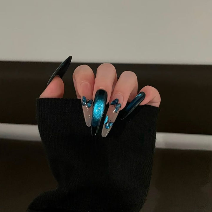 Artistic Long Stiletto Nail Enhancements Stornfield
