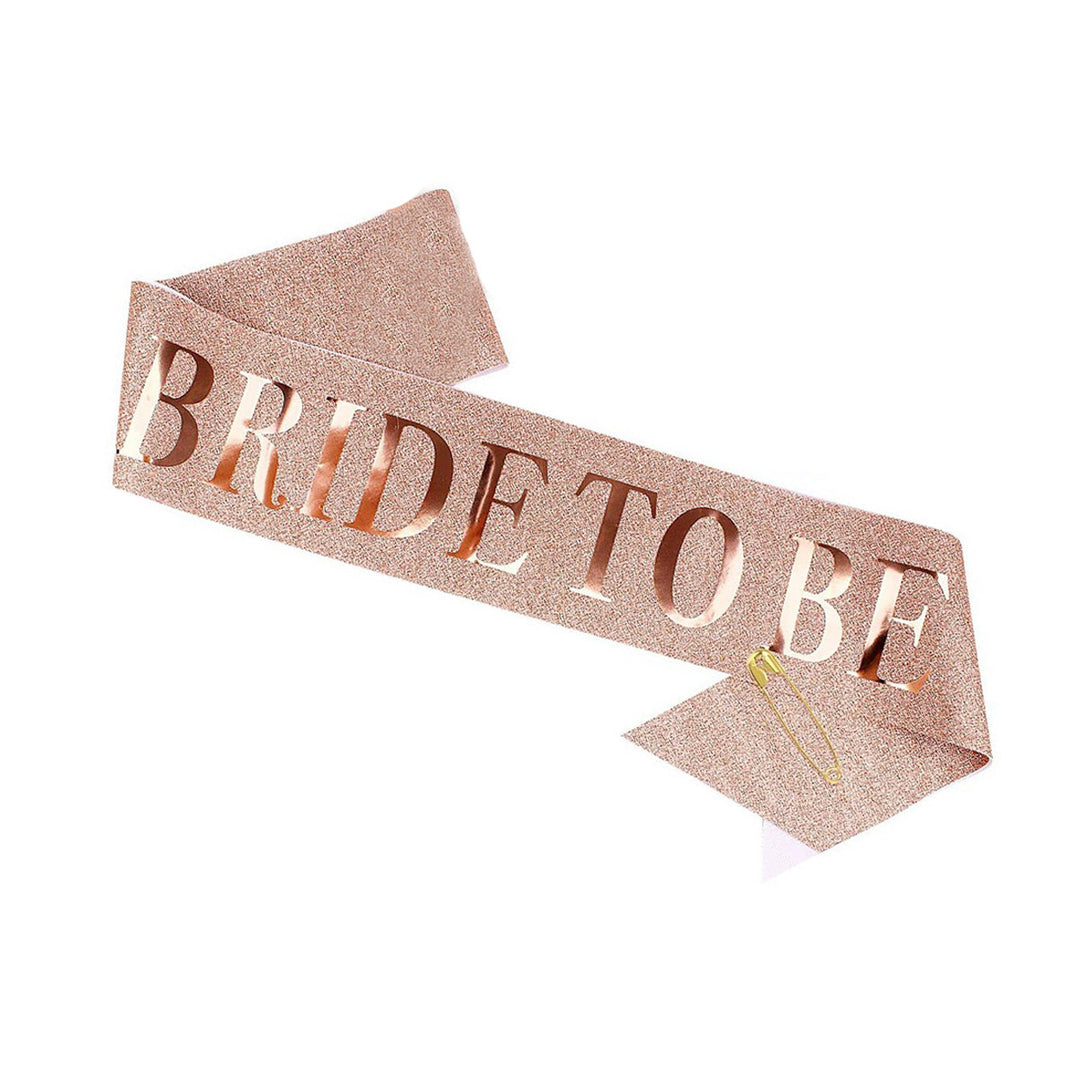 Ladies Glittering Bride Sash Stornfield