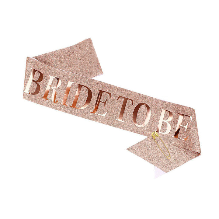 Ladies Glittering Bride Sash Stornfield