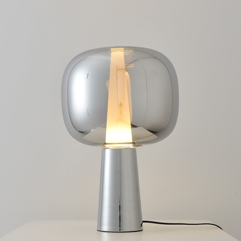 Modern Minimalist Floor Lamp with Transparent Base