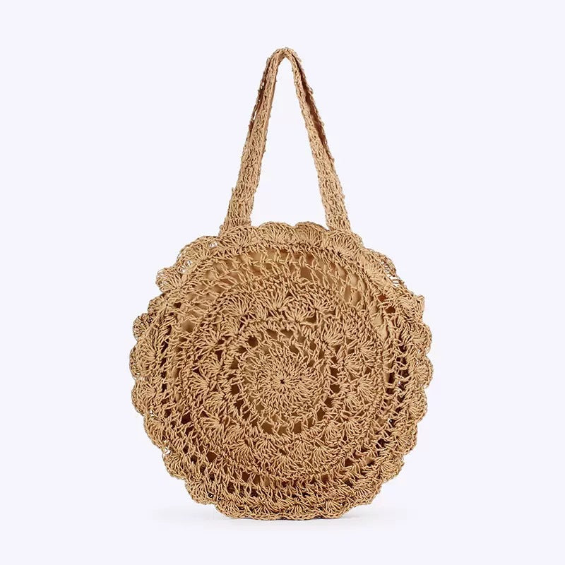 Round crocheted tote bag Stornfield
