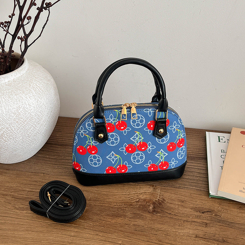 WoEmbroidered Cherry Pattern Handbag Stornfield