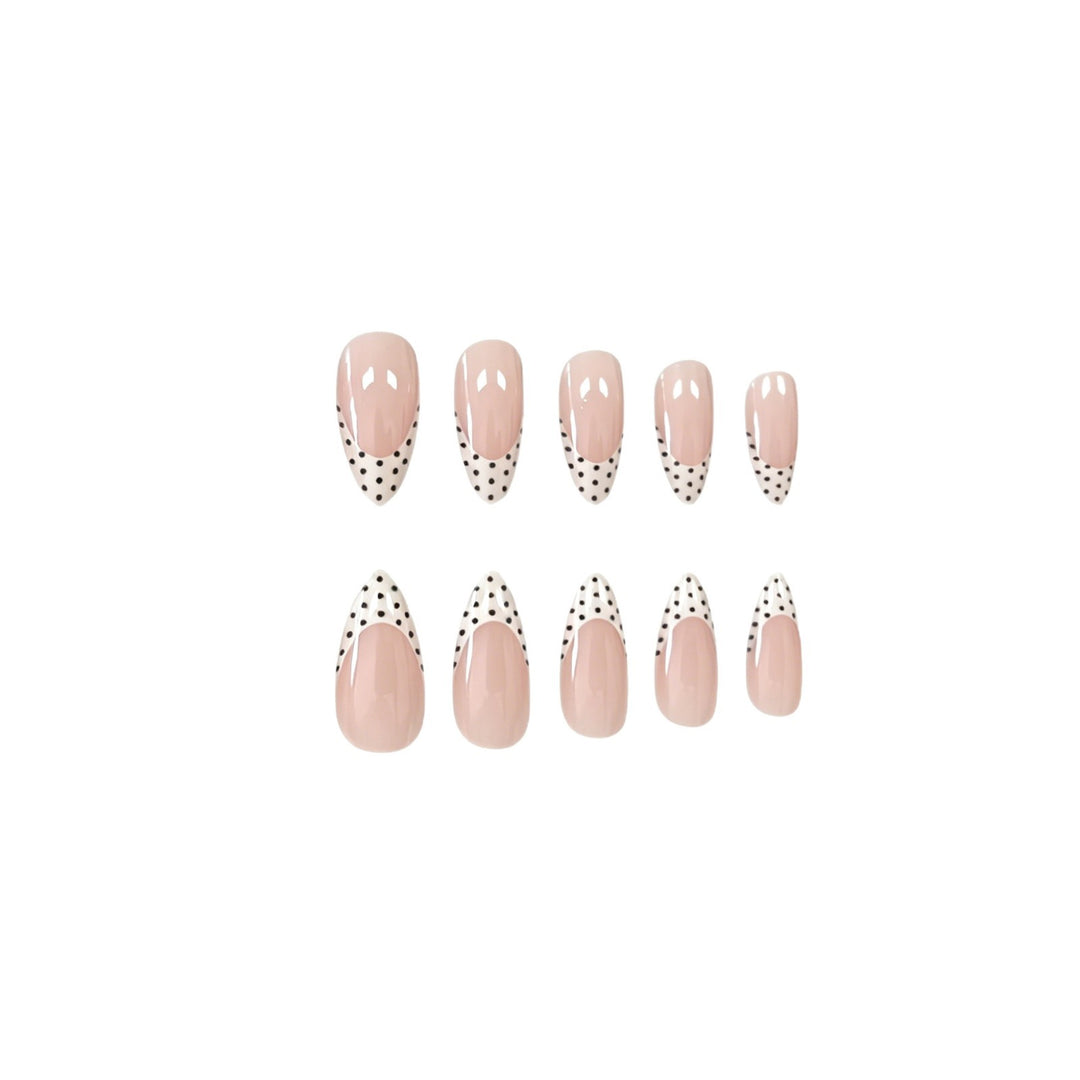 Artistic Polka Dot Nail Art Extensions Stornfield