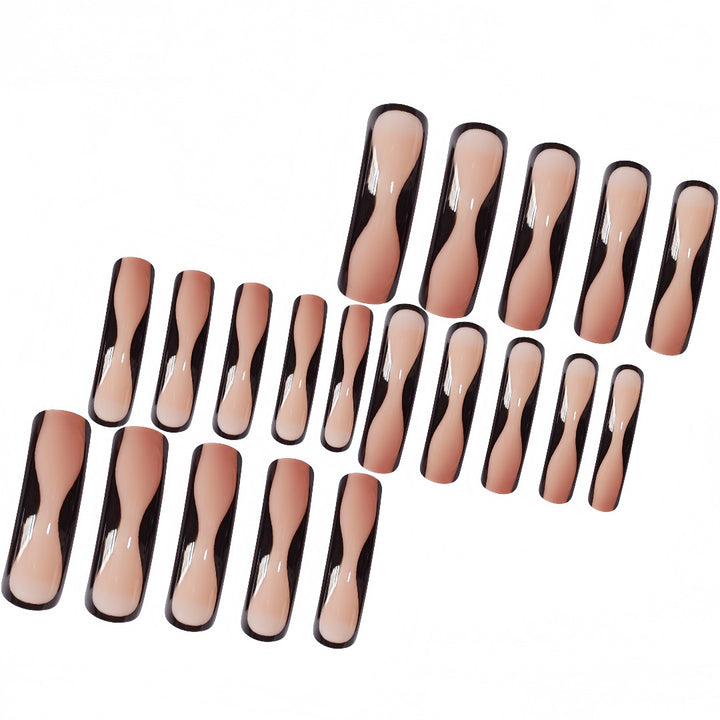 Bold Artistic Press-On Nail Extensions Stornfield