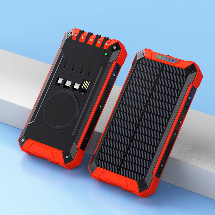 Power bank with solar-powered quick charger Stornfield