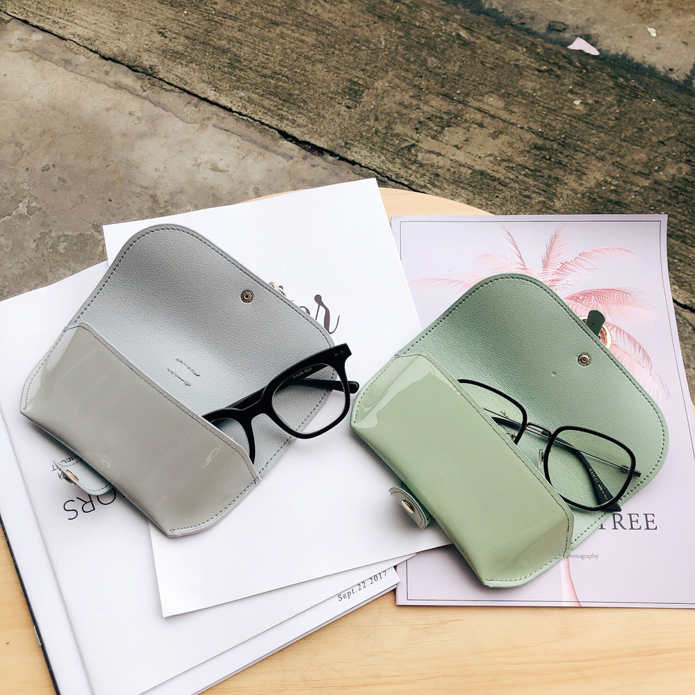 Stylish Patent Leather Eyeglasses Case Stornfield