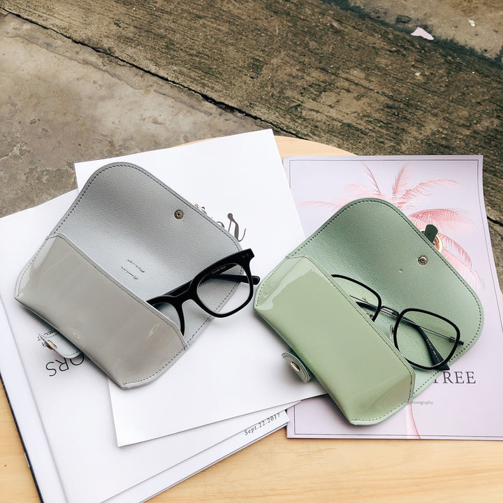 Stylish Patent Leather Eyeglasses Case Stornfield