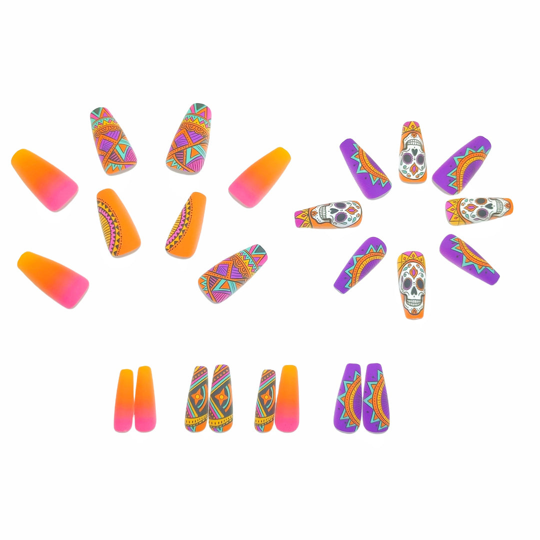 Art Nails In Creative Skull Design Stornfield