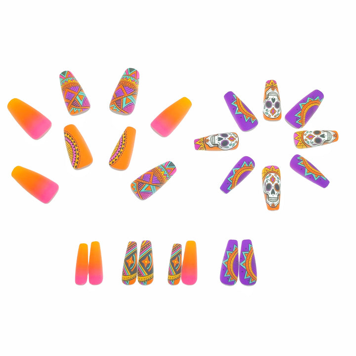 Art Nails In Creative Skull Design Stornfield
