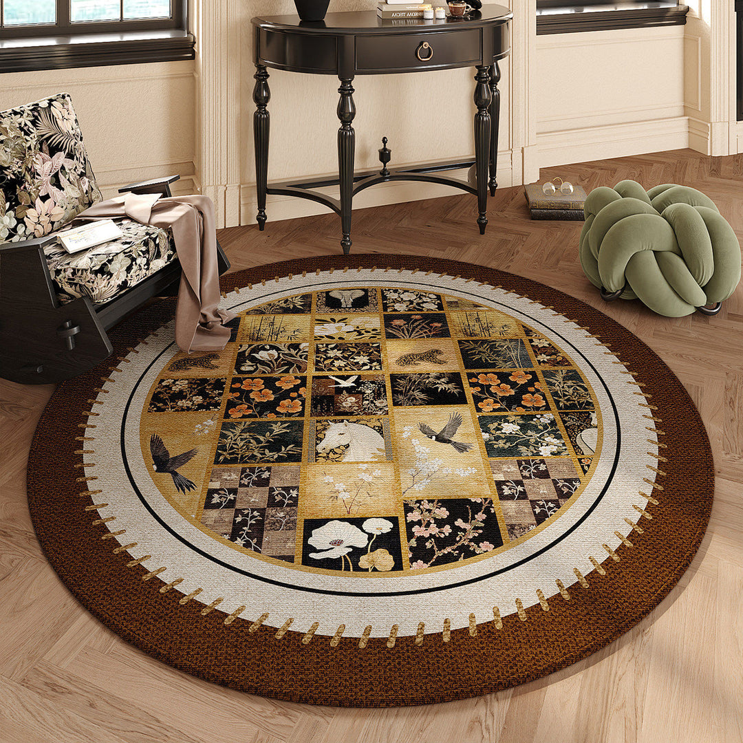 Artistic Round Area Rug