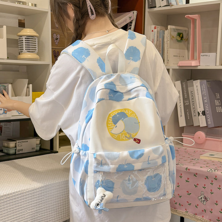 Playful Illustrated Lightweight Backpack Stornfield