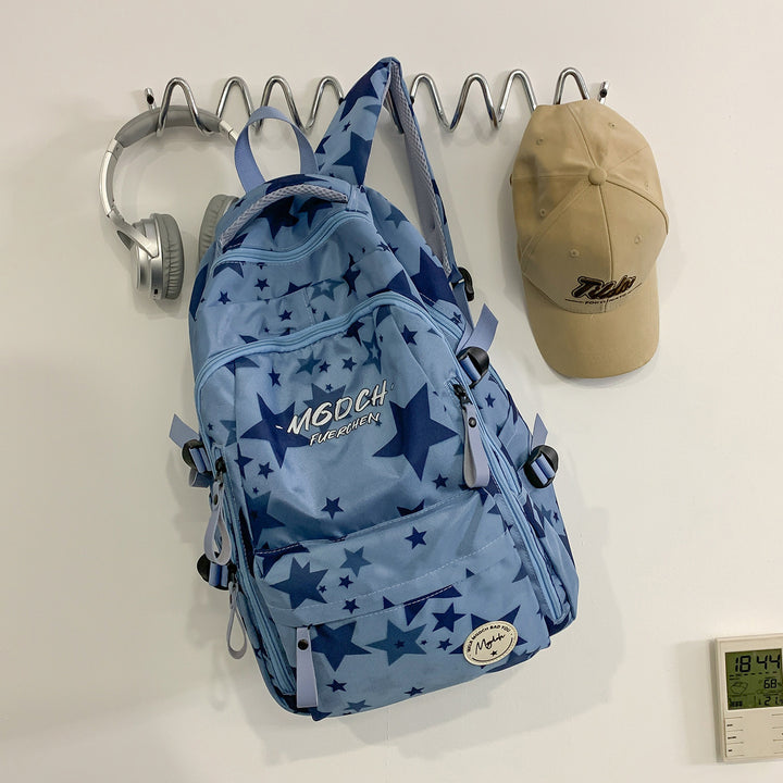 Stylish Star-Patterned Casual Backpack Stornfield 1791205930