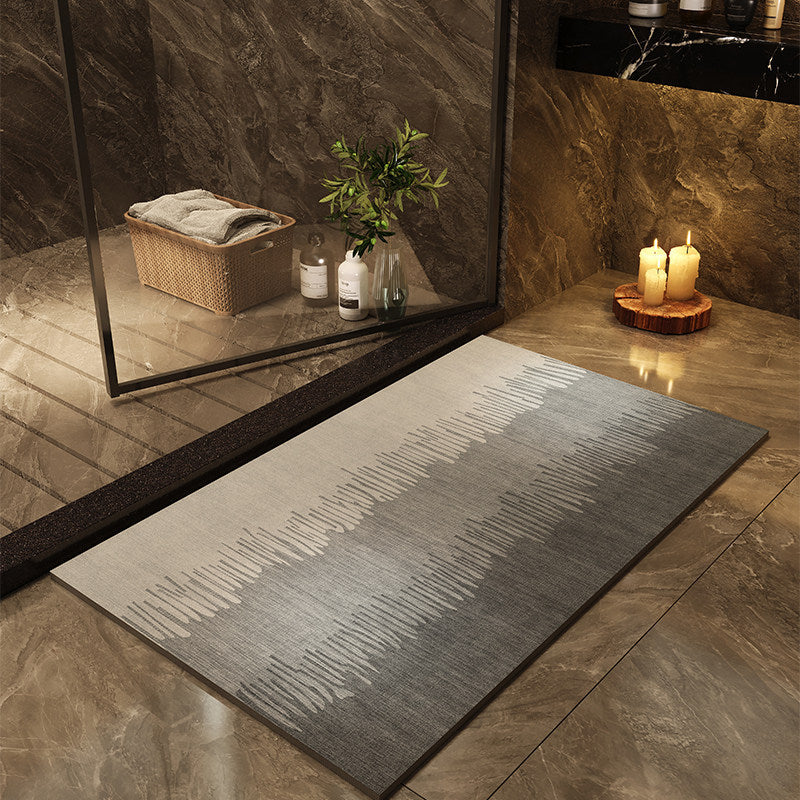 Modern Abstract Non-Slip Bath Mat