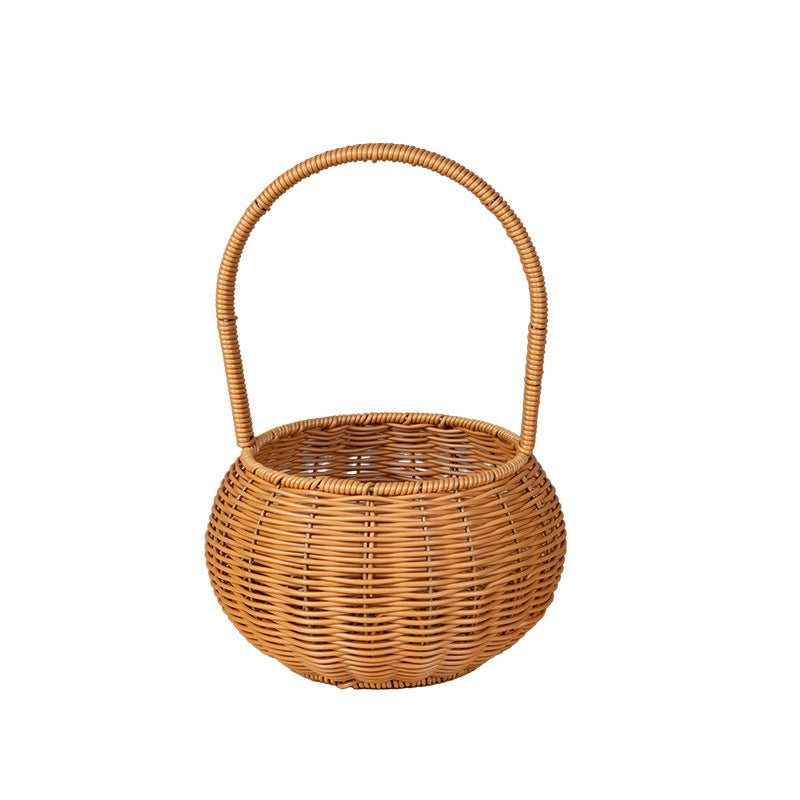 Handcrafted Wicker Storage Basket Stornfield