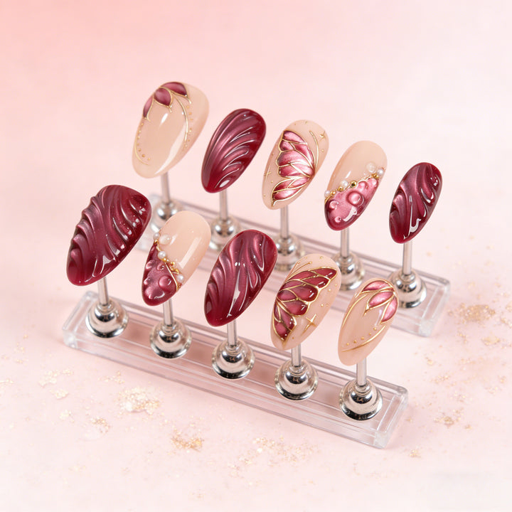 Decorative Press-On Nail Enhancements Stornfield 1789915539