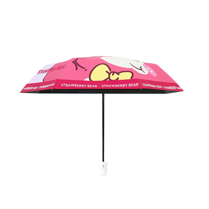 Ladies Folding Umbrella with Cute Bear Design Stornfield