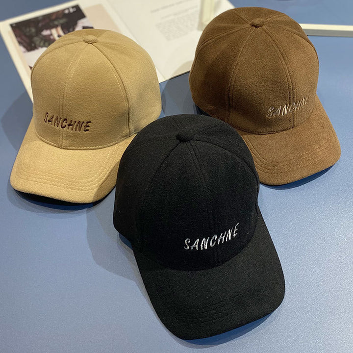 Women's Embroidered Wool Baseball Cap Stornfield