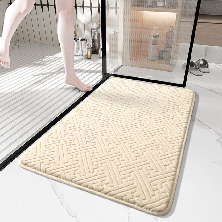 Textured Non-Slip Shower Mat