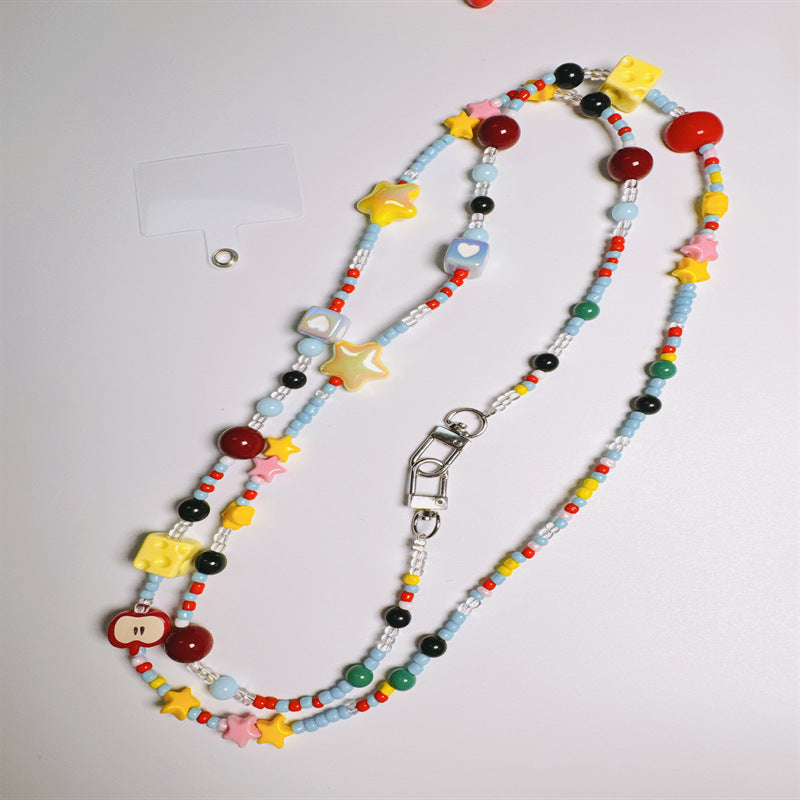 Fun-Themed Beaded Eyewear Chain Stornfield