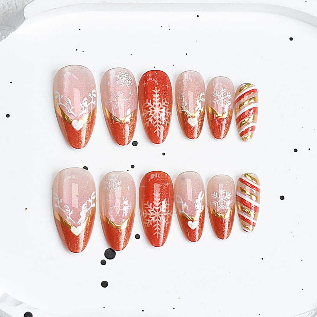 Multi-Size Press-On Nail Kit Stornfield