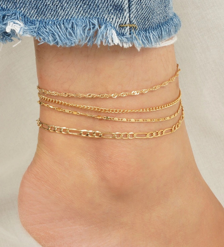 Elegant Double Chain Anklet Stornfield
