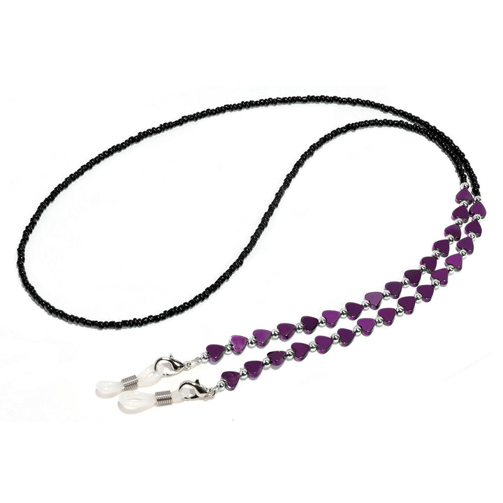 Artistic Heart-Shaped Eyewear Chain Stornfield