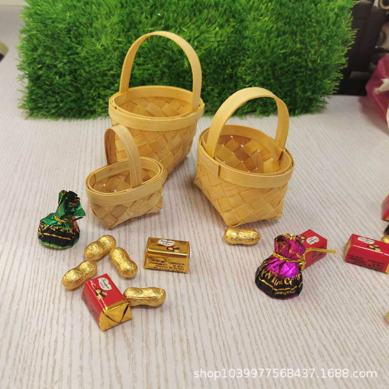 Decorative Mini Woven Gift Basket Stornfield