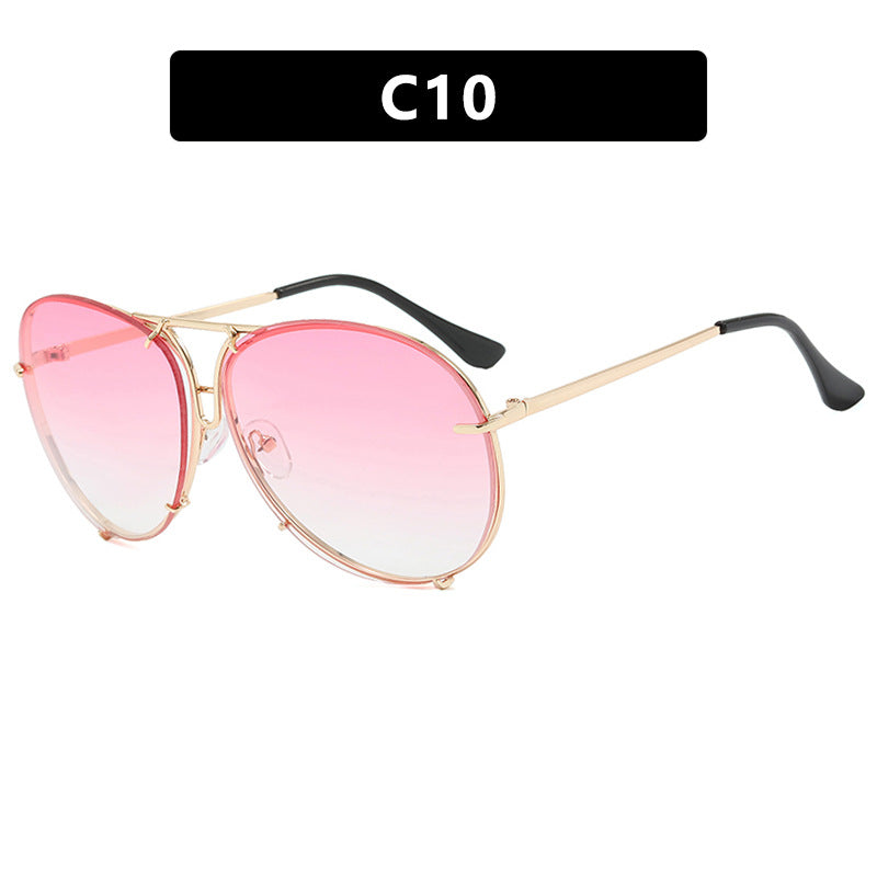 Ladies' flight sunglasses with stylish metal frame and UV protection Stornfield