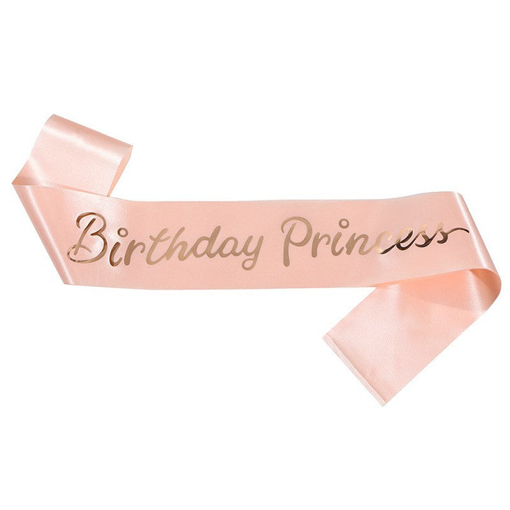 Women's Glittering Birthday Sash Stornfield