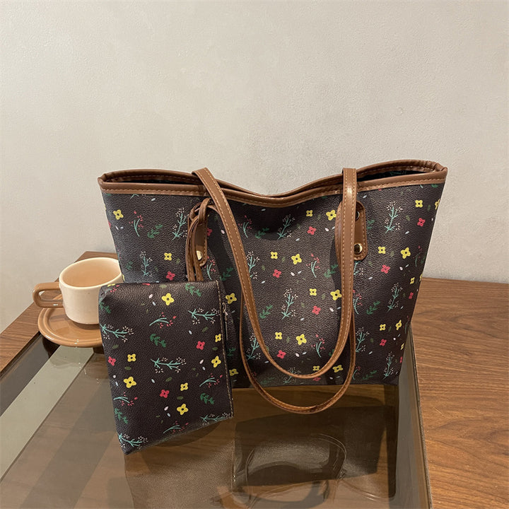 WoFloral Patterned Beach Tote Bag Stornfield