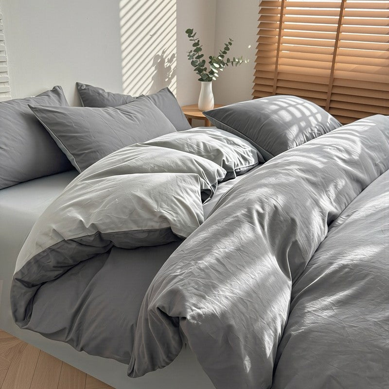 Minimalistic Reversible Duvet Cover Set