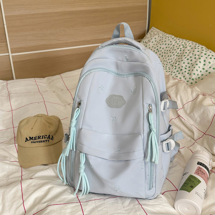 Decorative Star-Patterned Backpack Stornfield