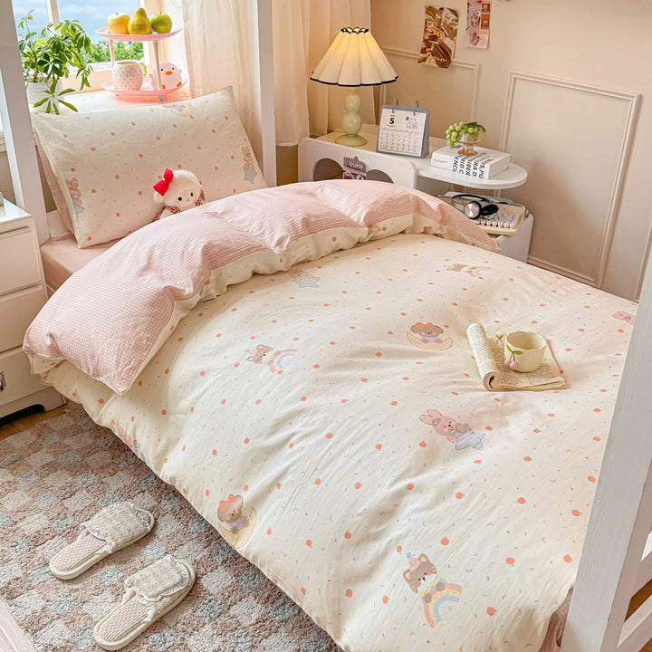 Playful Panda-Themed Bedding Set