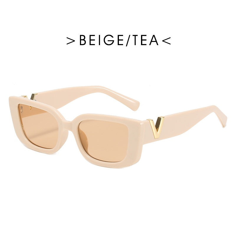 Retro-Inspired Geometric Frame Sunglasses Stornfield