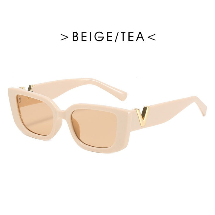 Retro-Inspired Geometric Frame Sunglasses Stornfield
