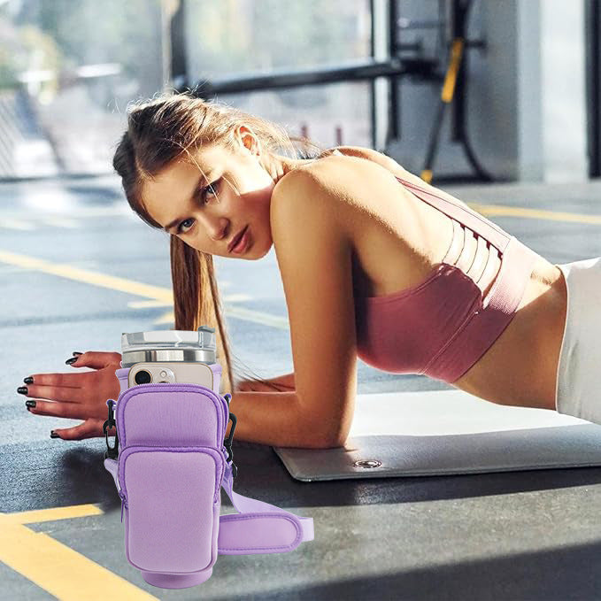 Unisex Portable Drink Container with Multifunctional Compartments Stornfield