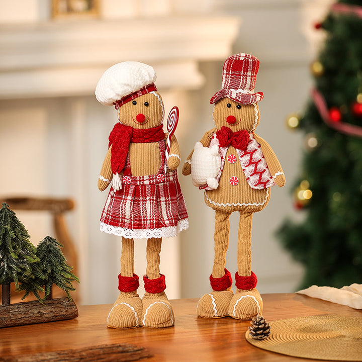 Cute Gingerbread Man Decoration Figure Stornfield