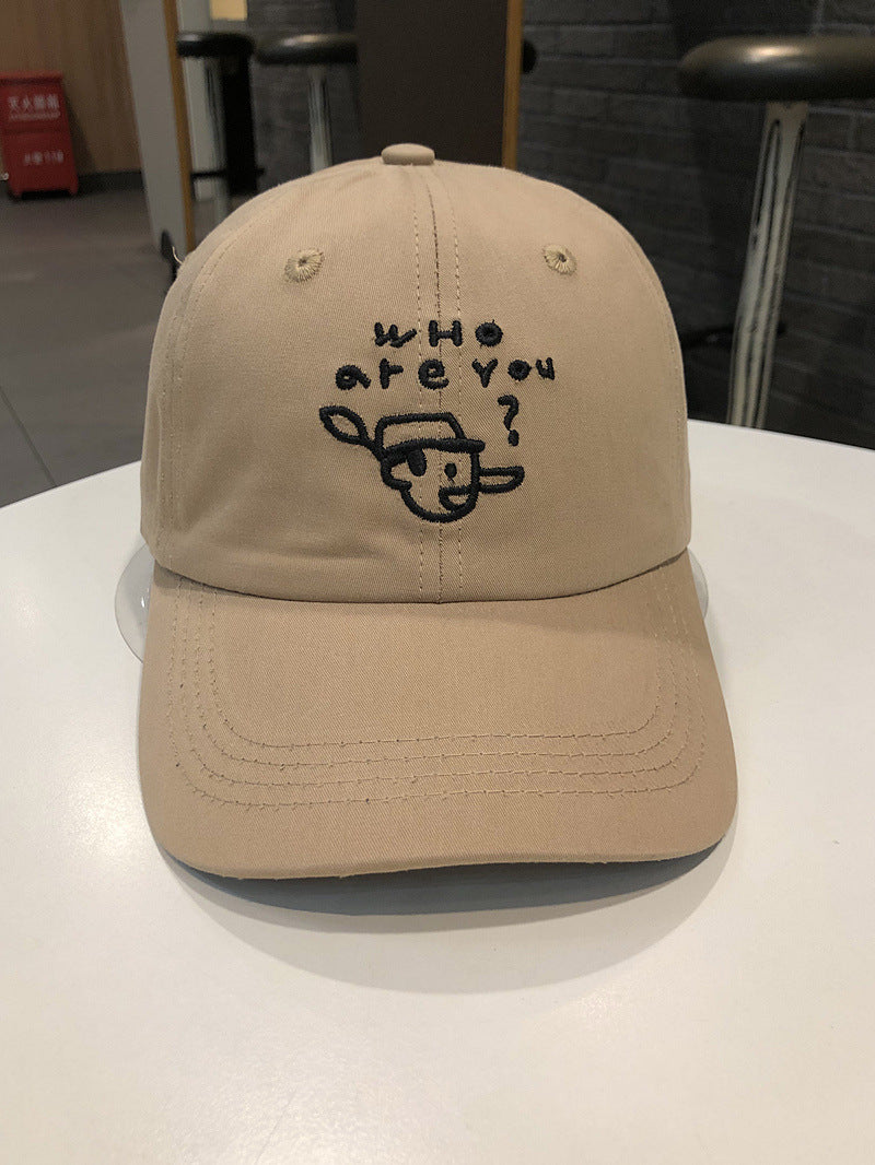 Men's Embroidered Character Casual Cap Stornfield