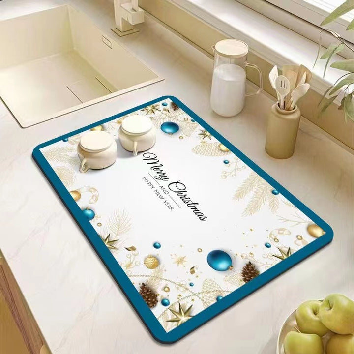 Floral Patterns Kitchen Mat Stornfield