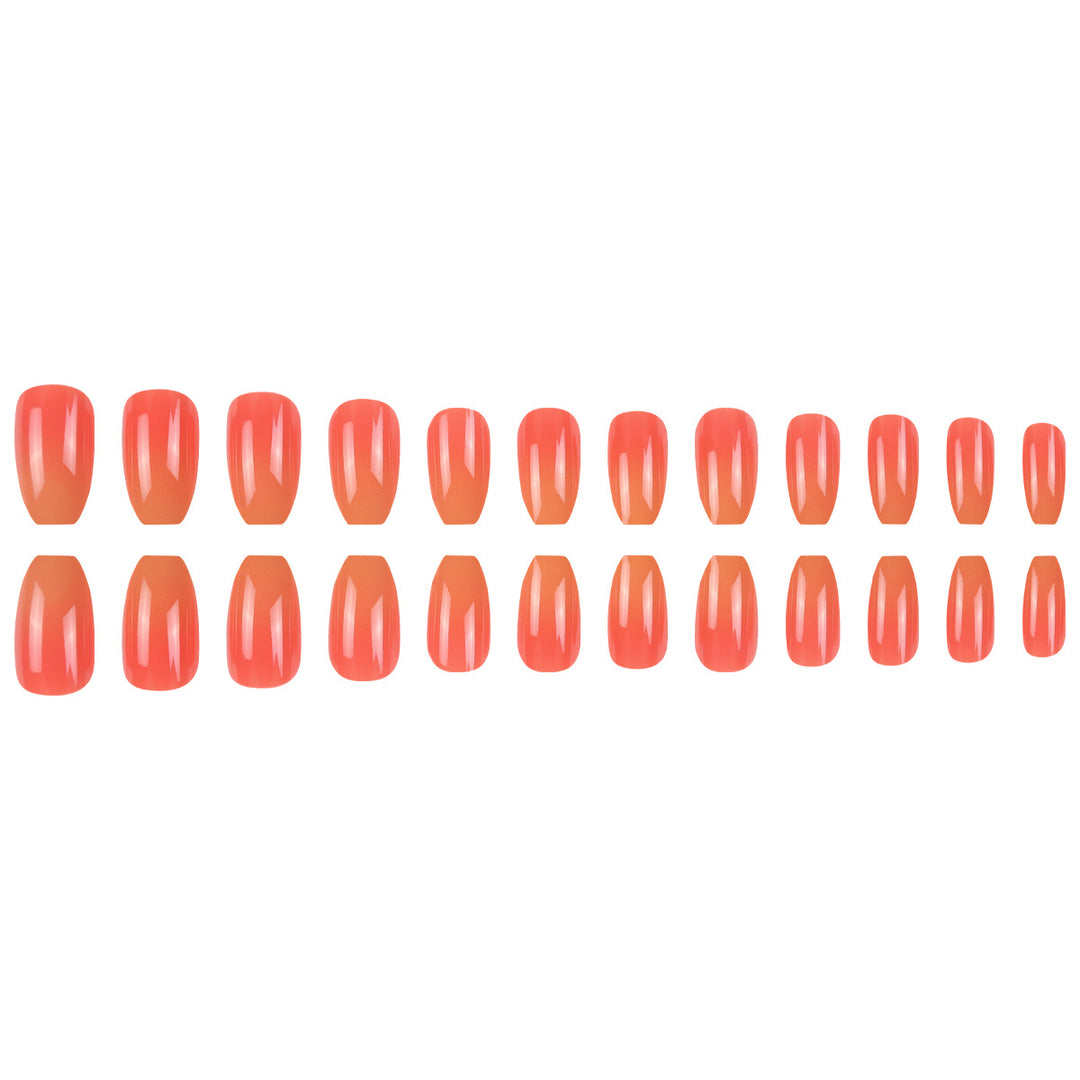 Ombre Stiletto Press-On Nails with Glossy Finish Stornfield