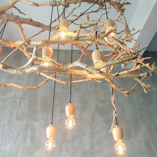 Bohemian Multi-Bulb Pendant Light